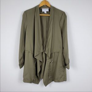 Carolina Belle Army Green utility jacket